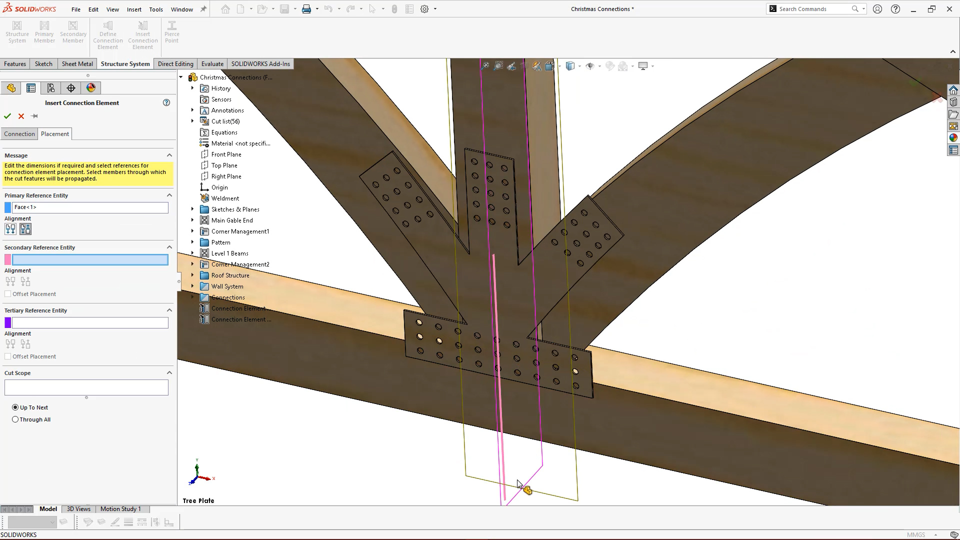 Connection Detailing In SOLIDWORKS 2022